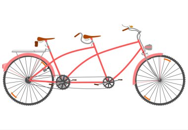Retro tandem.