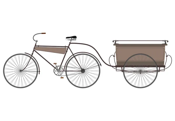 Rickshaw. — Vector de stock