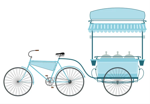 Helado rickshaw . — Archivo Imágenes Vectoriales