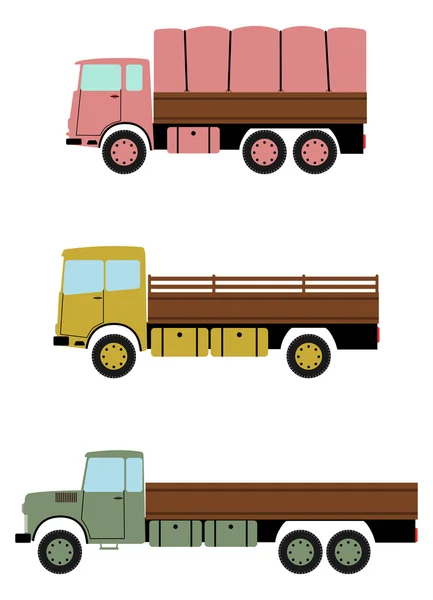 Camions rétro . — Image vectorielle