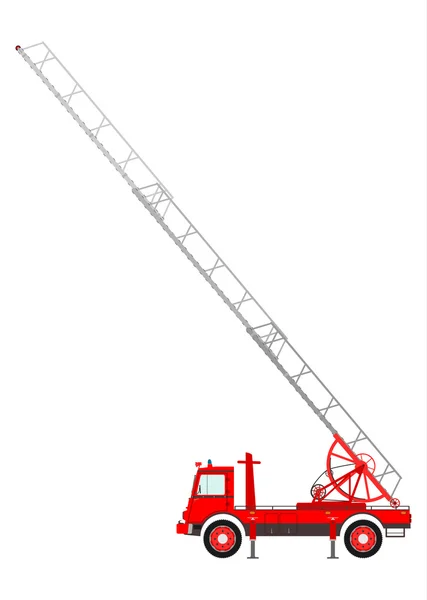 Feuerwehrauto — Stockvektor