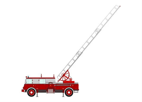 Camion incendie — Image vectorielle