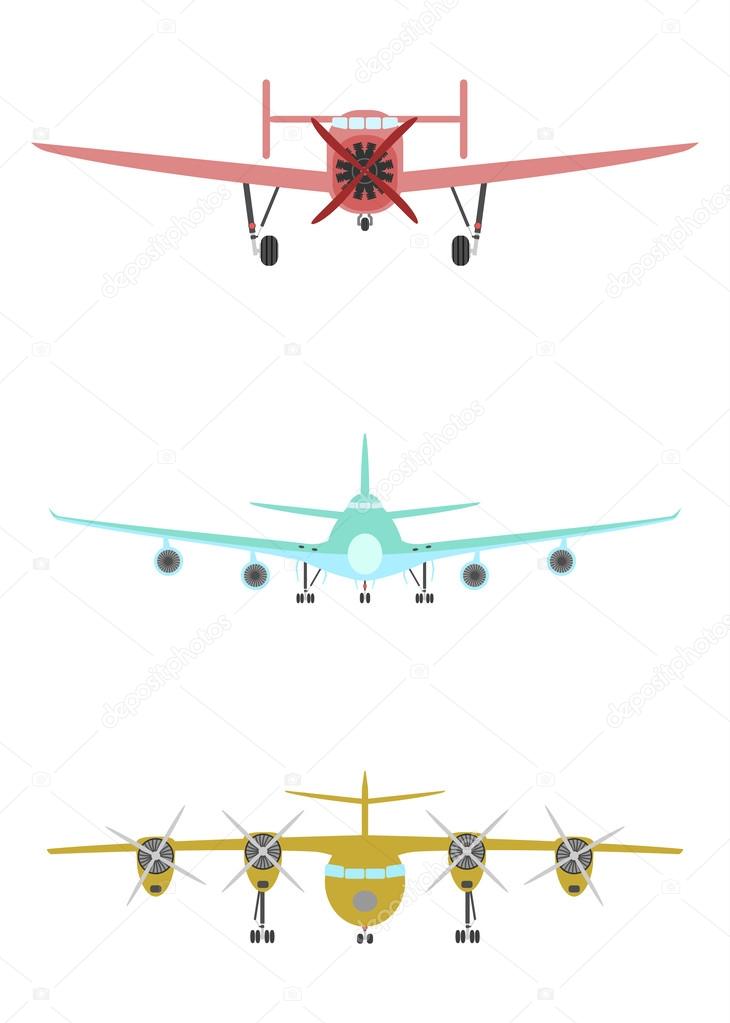 Retro airplanes