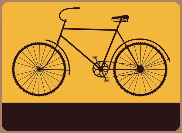 Fiets teken — Stockvector