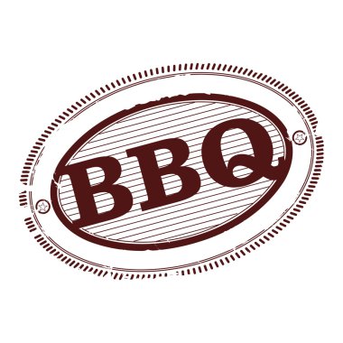Barbekü damgası.