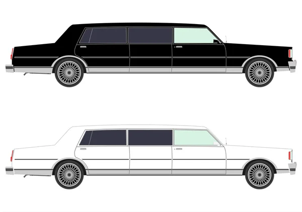 Stretch Limo — Stock Vector