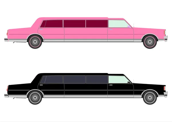 Limousine extensible — Image vectorielle