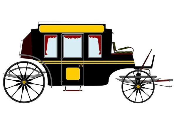 Stagecoach — Stock Vector