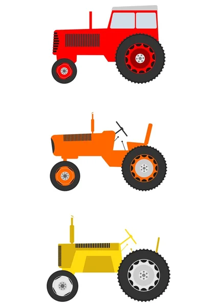 Tracteur — Image vectorielle