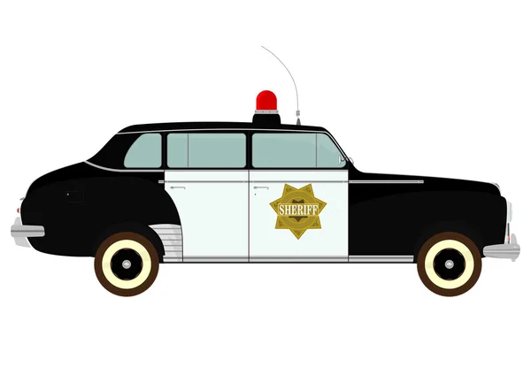 Police car — Stock Vector