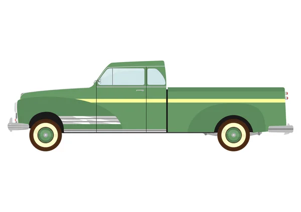 Coche retro — Vector de stock