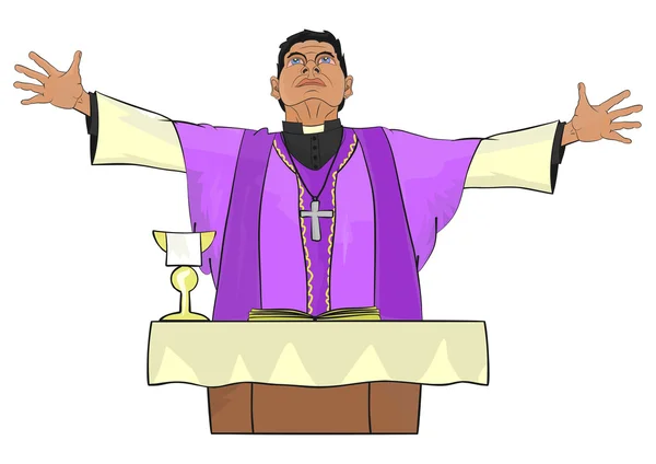 Священник — стоковый вектор
