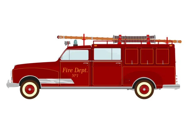 Пожарная машина — стоковый вектор