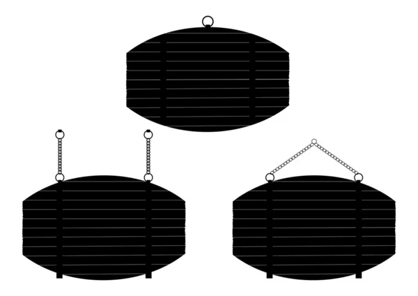 Panneau d'information rétro — Image vectorielle