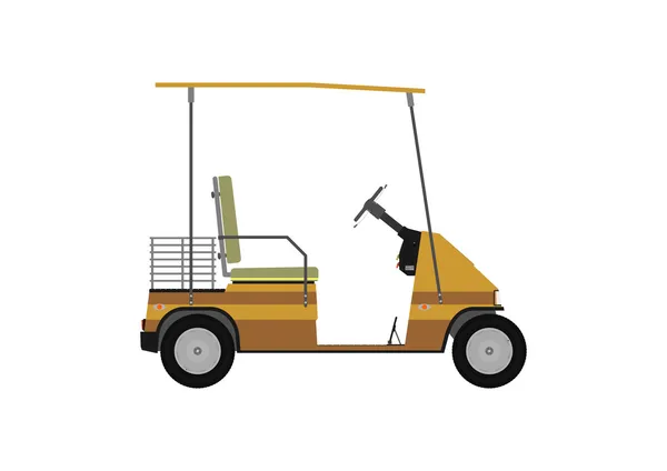 Golfwagen — Stockvektor