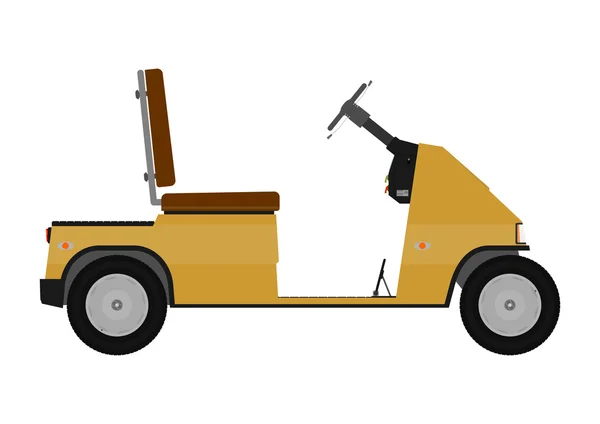 Chariot de golf — Image vectorielle