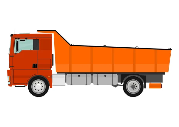 Camion à benne — Image vectorielle