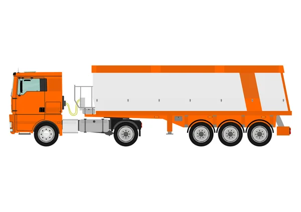Çöp kamyonu — Stok Vektör