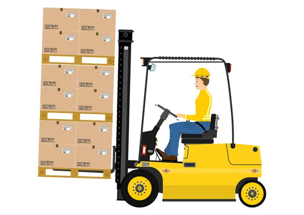 Çatal kaldırma kamyonu