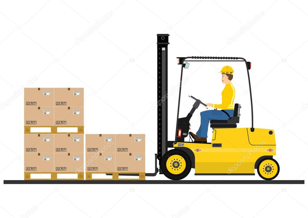 Fork lift truck