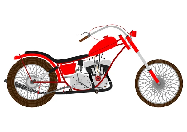 Motocicleta — Vector de stock