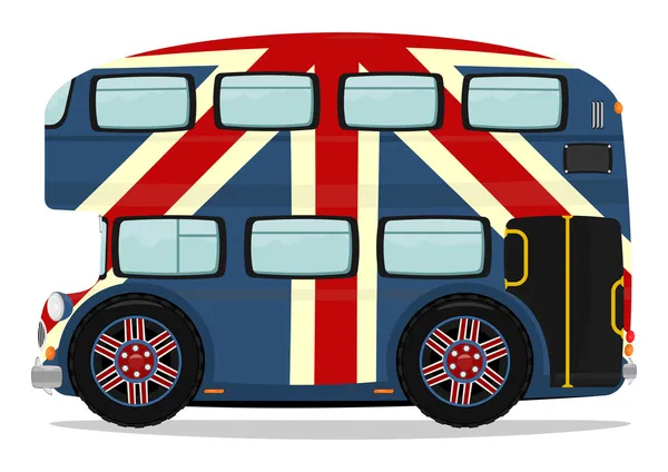 Bus van Londen — Stockvector