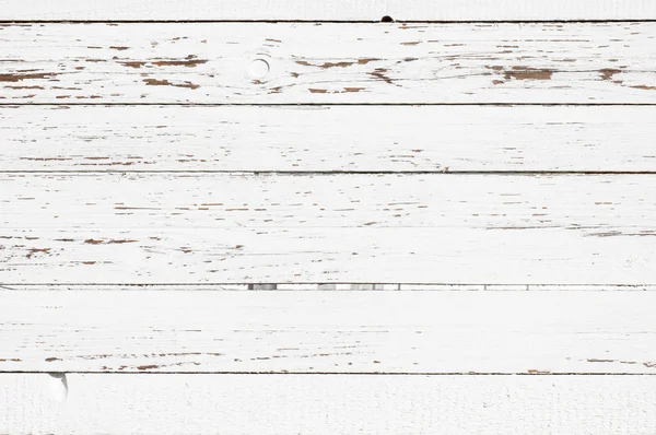 White wooden planks texture Horisontal — Stock Photo, Image