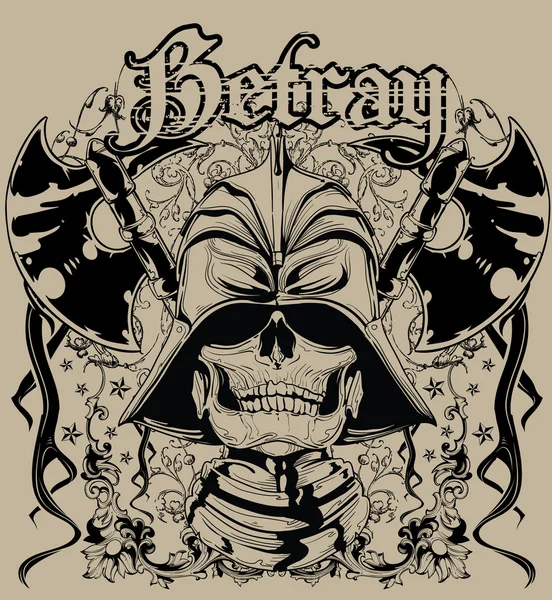 Betray — Stockový vektor