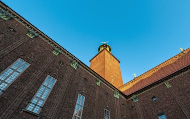 Stockholm city hall perspektif