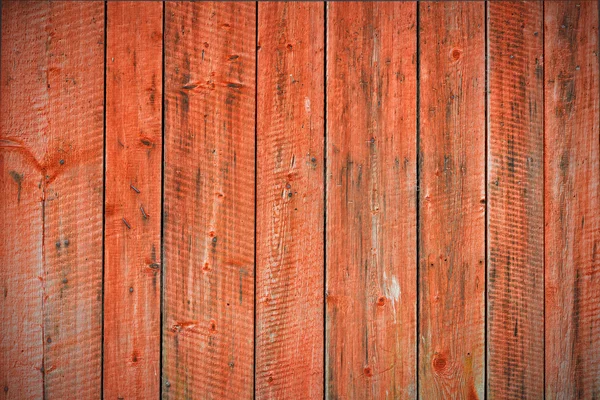 Red worn planks background — Stock Photo, Image