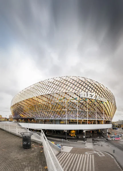 Stockholm - Eylül, 29: tele2 arena olan johanneshov, konser ve futbol maçları için çoğunlukla bulunan 2013 yılında stockholm, İsveç Stokholm dünya şehrinde çok amaçlı kapalı stadyum