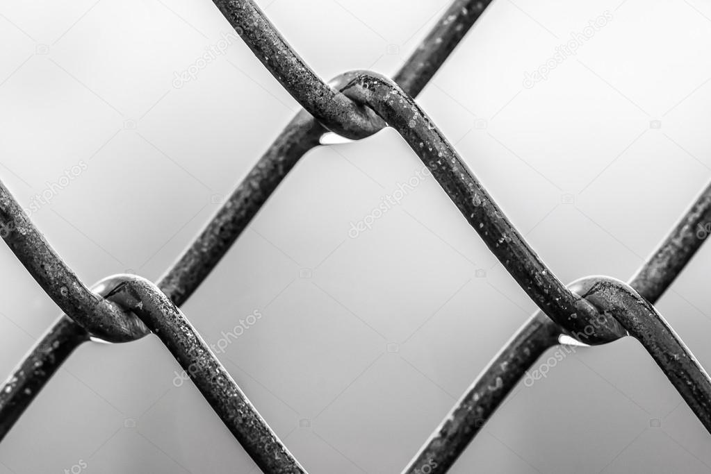 Close up of a chain link