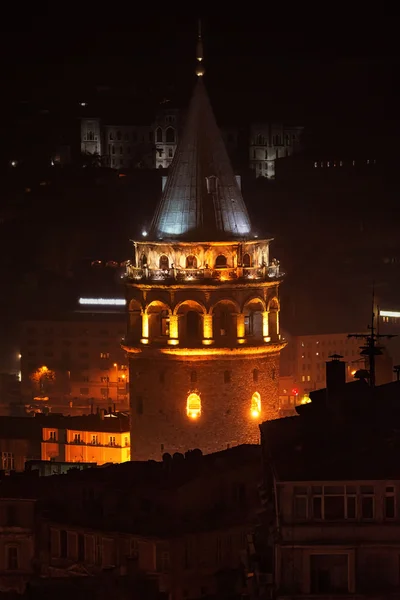 Πύργος Γαλατά στην Κωνσταντινούπολη, Τουρκία — Φωτογραφία Αρχείου