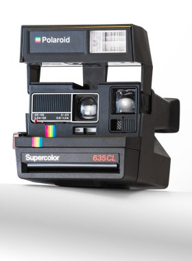 Polaroid supercolor 635cl plastik kamera anlık fotoğraflar için