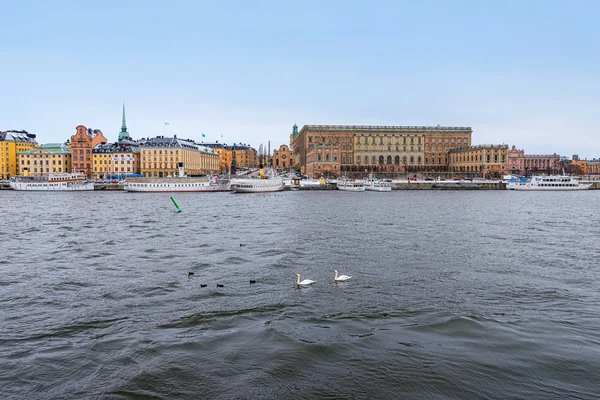 Královský hrad ve Stockholmu — Stock fotografie