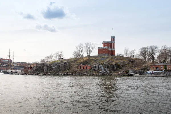 Kastellholmen od moře ve Stockholmu — Stock fotografie