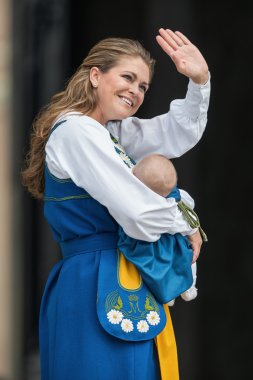 Prenses leonore için el ile Prenses madeleine-İsveç