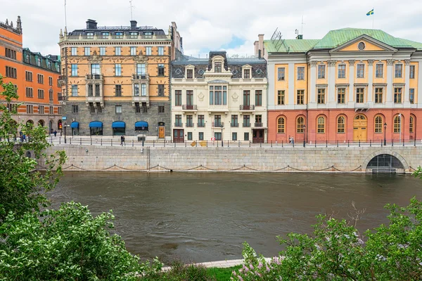 Pohled na sagerska palatset ve Stockholmu — Stock fotografie