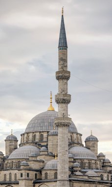 istanbul'daki Süleymaniye Camii minaresi