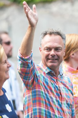 Pride parade folkpartiet lideri ile jan Björklund