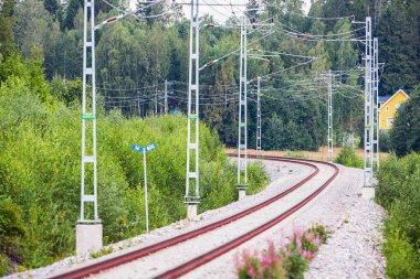 railtrack güzel bir eğri içinde