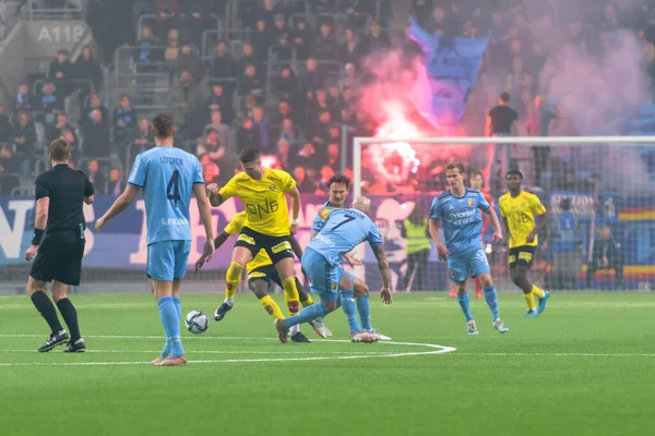 Stockholm Suède Février 2022 Match Football Amical Entre Djurgardens Dif — Photo