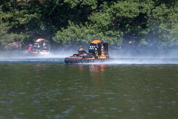 Huddinge Sweden September 2022 World Hovercraft Championship Whc 2022 Flottsbro — Fotografie, imagine de stoc