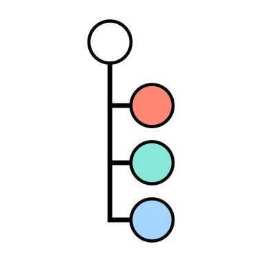 Örgüt simgesi, takım çalışması grubu, insanlar birlikte çalışıyor, ortaklık sembolü, vektör illüstrasyonu web sayfası için izole edilmiş .