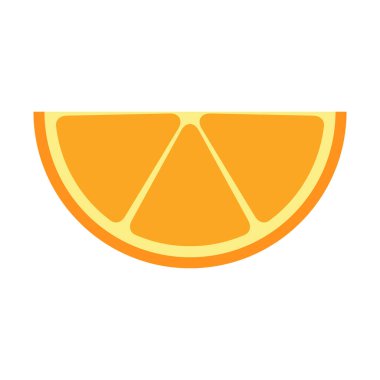 Citrus taze ikonu, yiyecek meyve suyu organik sembolü, sağlıklı doğa tasarım vektörü çizimi .