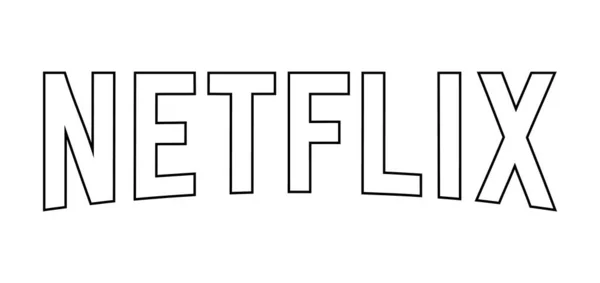 Гумполец Чехия Марта 2021 Года Netflix Логотип Компании Кнопка Социальных — стоковый вектор