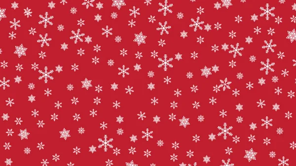 Veselé Vánoce Pozadí Vánoční Sněhové Vločky Plakát Šablony Zimní Dekorace — Stockový vektor