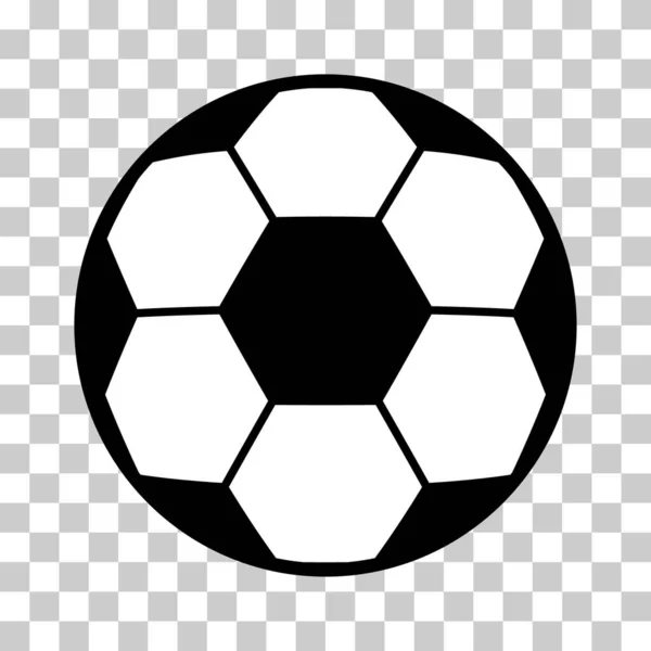 Футбол Футбольний Символ Одна Ціль Ізольований Дизайн Векторні Ілюстрації Єкт — стоковий вектор