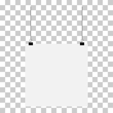 Poster yapılandırma kağıdı, boş ataç sayfası arkaplanı, şablon sayfası çizim çerçevesi .