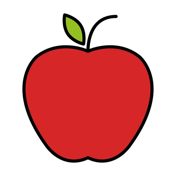 Значок Apple Здоровий Сирий Символ Солодкі Фрукти Ніг Векторний Дизайн — стоковий вектор